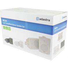 Adastra BC5A-B, aktívny 5.25" reproduktory set, 2x30W, čierne