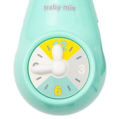 Baby Mix Kolotoč nad postýlku se světelným projektorem Baby Mix mátový