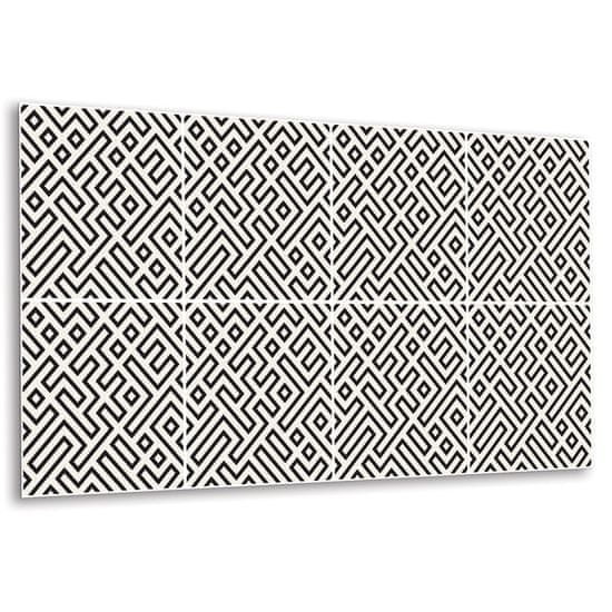 kobercomat.sk Vinylový stěnový panel Geometrické čiary 100x50 cm