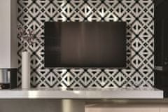 kobercomat.sk Samolepiaci obkladový panel Trojuholníky a štvorce 100x50 cm 
