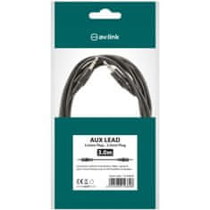 AV:link kábel 1x Jack 3,5 mm stereo samec - 1x Jack 3,5 mm stereo samec, 3m