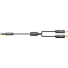 AV:link Presný kábel Jack 3,5 mm stereo samec 2x RCA samec, 1,5 m