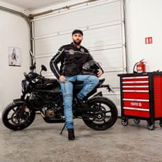 W-TEC Moto bunda Bellvitage Black Farba čierna, Veľkosť L