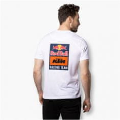 KTM tričko BACKPRINT Redbull modro-oranžovo-biele M