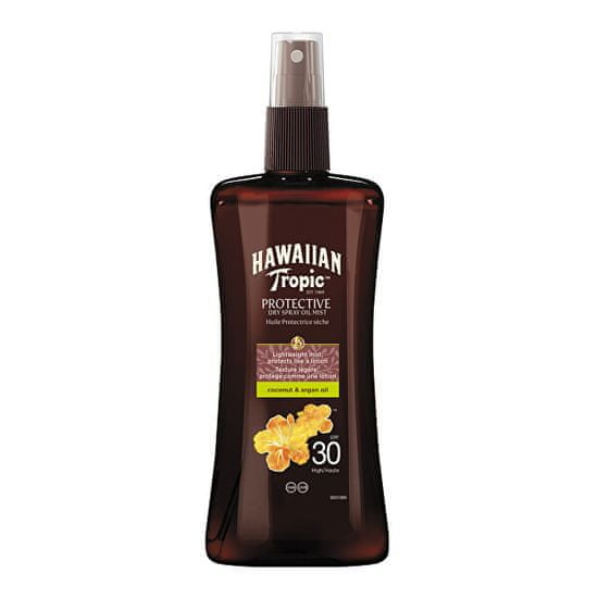 Hawaiian Tropic Suchý olej na opaľovanie SPF 30 Protective (Dry Oil Spray) 200 ml