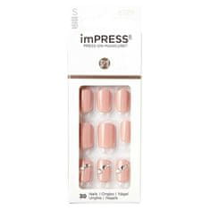 KISS Samolepiace nechty imPRESS Nails Crystal Blossom 30 ks