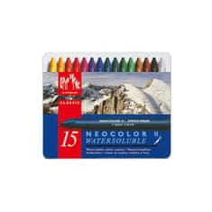 Caran´d Ache Olejové pastely "Neocolor II", 15 rôznych farieb, 7500.315