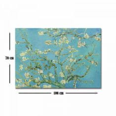 Hanah Home Obraz ALMOND BLOSSOM od V. V. GOGHA 70x100 cm