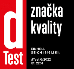 Einhell Nožnice na živý plot Aku GE-CH 1846 Li Kit (3410683) - zánovné