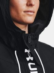 Under Armour Bunda UA Rush Woven FZ Jacket-BLK M