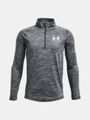 Under Armour Tričko UA Tech BL 1/2 Zip-GRY XS