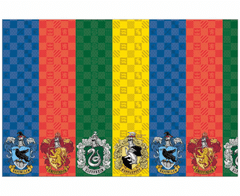 Procos Papierový obrus Harry Potter Hogwarts Houses - 120 x 180 cm