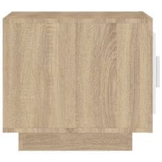 Vidaxl Konferenčný stolík, dub sonoma, 51x50x45 cm, materiál na báze dreva
