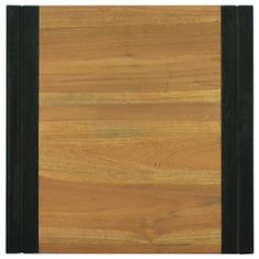 Petromila vidaXL Nástenná kúpeľňová skrinka 45x45x35 cm masívne teakové drevo