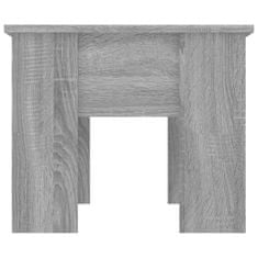 Vidaxl Konferenčný stolík sivý dub sonoma 79x49x41 cm spracované drevo