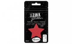 IZINK GLITTER trblietky veľkosť S 60 ml - červené