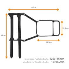 Automax Zrkadlo spëtné Karavan 2 v1
