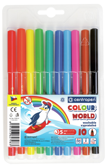 Alum online Fixy Centropen Colour world - 10ks