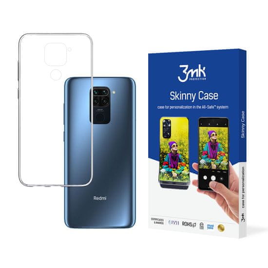 3MK Skinny puzdro pre Xiaomi Redmi Note 9 4G - Transparentná KP20073