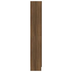 Vidaxl Knižnica hnedý dub 82,5x30,5x185,5 cm spracované drevo