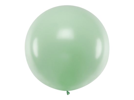 PartyDeco Balón veľký pistáciový 1m