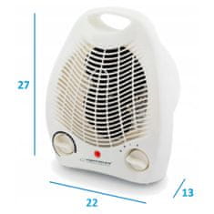 Esperanza Teplovzdušný ventilátor Gobi 1000W/2000W