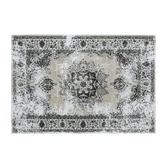 Beliani Vintage koberec 140 x 200 cm béžový/sivý ALMUS