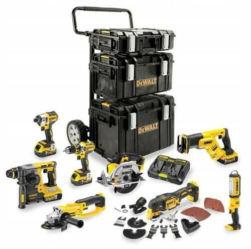 DeWalt Dewalt.Combo 18V súprava Dck856P4 8-dielna 4x5,0Ah Toughsystem