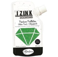 IZINK diamantová farba 80 ml - zelená