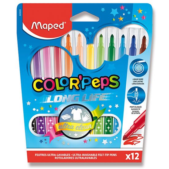 Maped - Markery Color´ Peps 12 ks