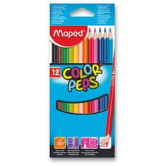 Maped - Trojhranné pastelky Color´ Peps 12 ks