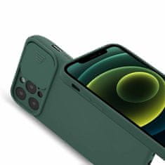 MG Privacy Lens silikónový kryt na Motorola Moto G71 4G / 5G, zelený