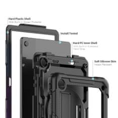Tech-protect Solid 360 kryt na Lenovo Tab M10 Plus 10.6'' 3rd Gen, čierny