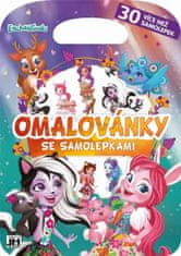 Enchantimal - Omalovánky se samolepkami