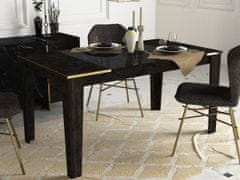 Hanah Home Jedálenský stôl Veyron čierny