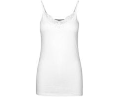 Vero Moda Dámske tielko VMINGE Slim Fit 10229188 Bright White (Veľkosť M)