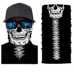 TXR Multifunkčná šatka Skull neck