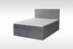 eoshop Manželská posteľ Boxspring soft + rošt, lamino, 180x200 cm