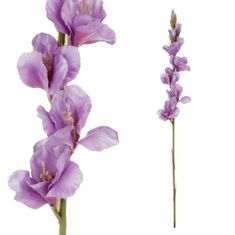 Autronic Gladiola, farba fialová.Kvetina umelá. KT7300-PUR