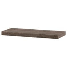 Autronic Polička nástenná 60 cm, MDF, 3D dekor dub sonoma dark, balené v ochrannej fólii P-001 SON2