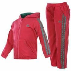 Lonsdale - 2 Stripe Tracksuit Infant Girls - Hot Pink/Teal - veľkosť 3-4Yrs