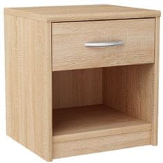 CASARREDO Nočný stolík MARK 026 dub sonoma