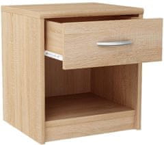 CASARREDO Nočný stolík MARK 026 dub sonoma