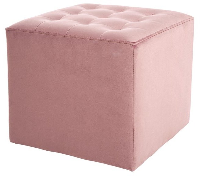 CASARREDO Taburet LORI velvet staroružová