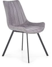 Halmar Jedálenská stolička K279, sivá