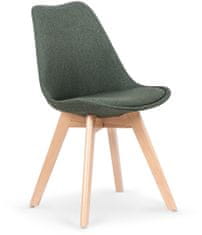 Halmar Jedálenská stolička K303, zelená