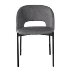 Halmar Kovová stoličky K455, sivá