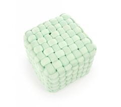 Halmar Taburet Rubik, svetlá zelená