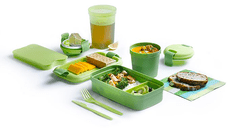 eoshop LUNCH & GO box - zelený