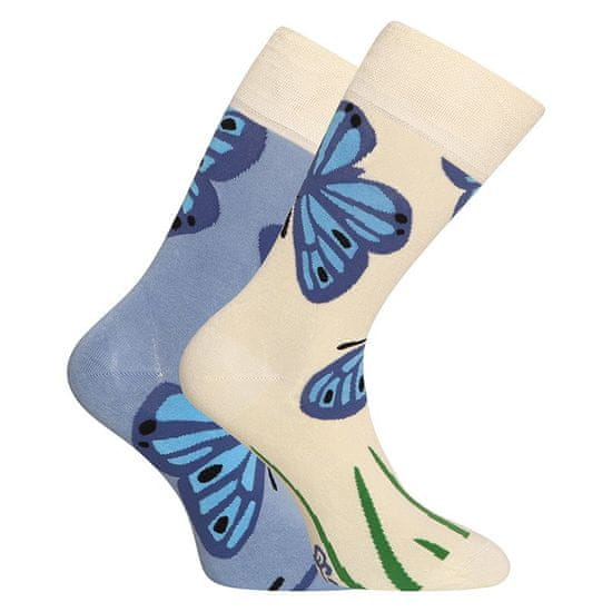 Dedoles Veselé bambusové ponožky Motýľ modráčik (D-U-SC-RS-C-B-1554)